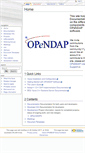 Mobile Screenshot of docs.opendap.org