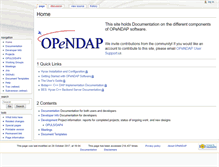Tablet Screenshot of docs.opendap.org